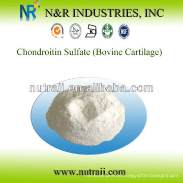 Proveedor confiable y alta calidad Polvo de sulfato de condroitina bovina (cartílago bovino)
